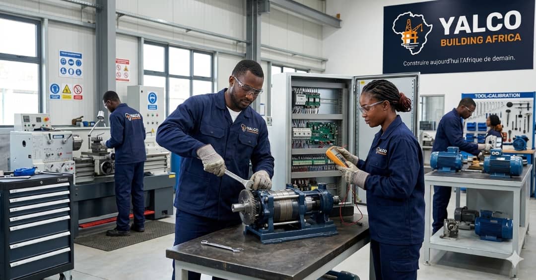 Formation Industrie et Technique YALCO Building Africa